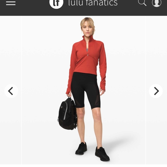 NWT Lululemon always alert 1/2 zip size 6 - Picture 6 of 12